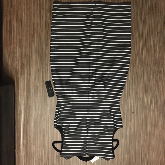 The limited dress striped cotton dress : size 12 - Picture 4 of 5